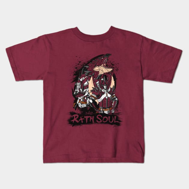 Monster Hunter: Rath Soul Kids T-Shirt by KeithXIII